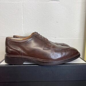 Allen Edmonds Denali 5784 Split Toe Brown Leather Oxford Dress Shoes Mens 10.5 D